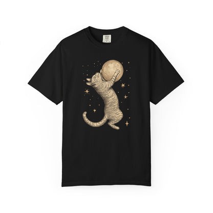 Cat Hugging the Moon T-shirt