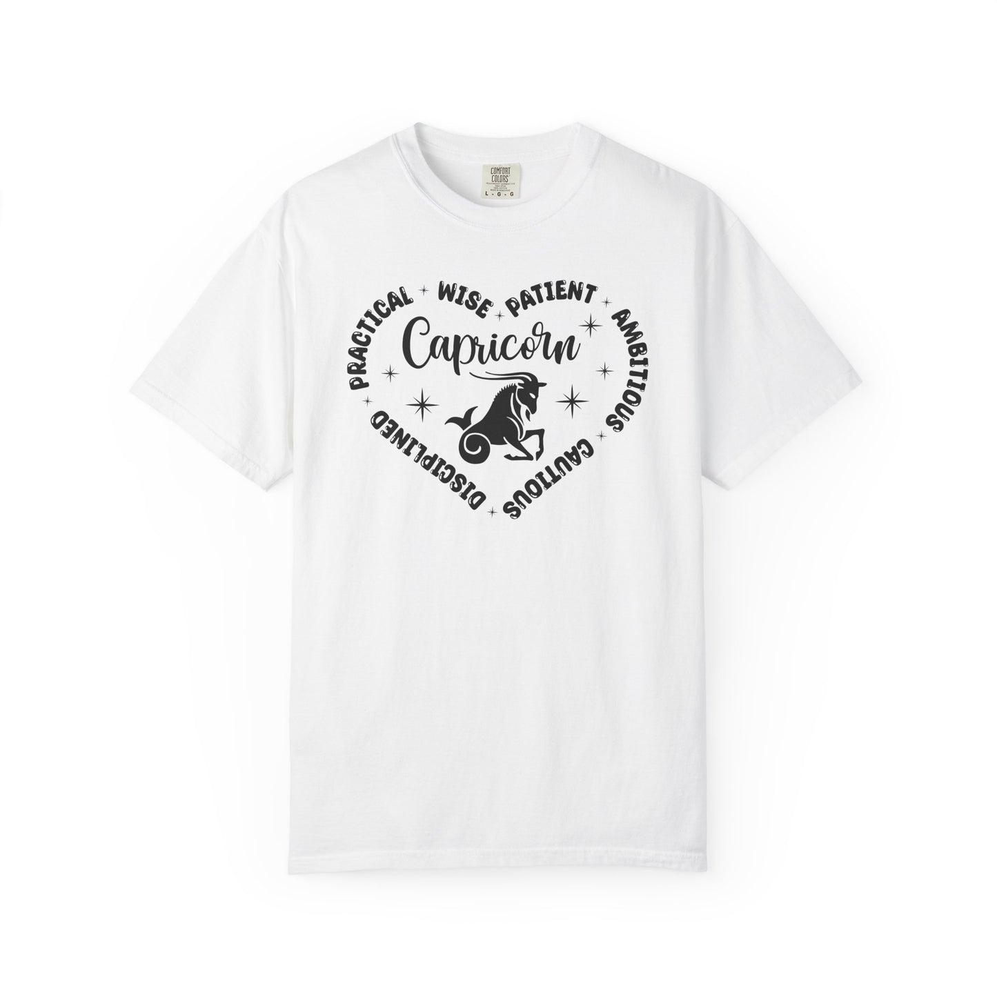 Capricorn Heart Zodiac Sign T-shirt