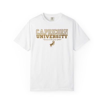 Capricorn University Zodiac Sign T-shirt