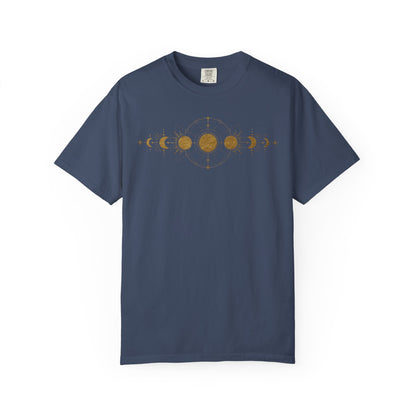 Geometric Moon Phases T-shirt