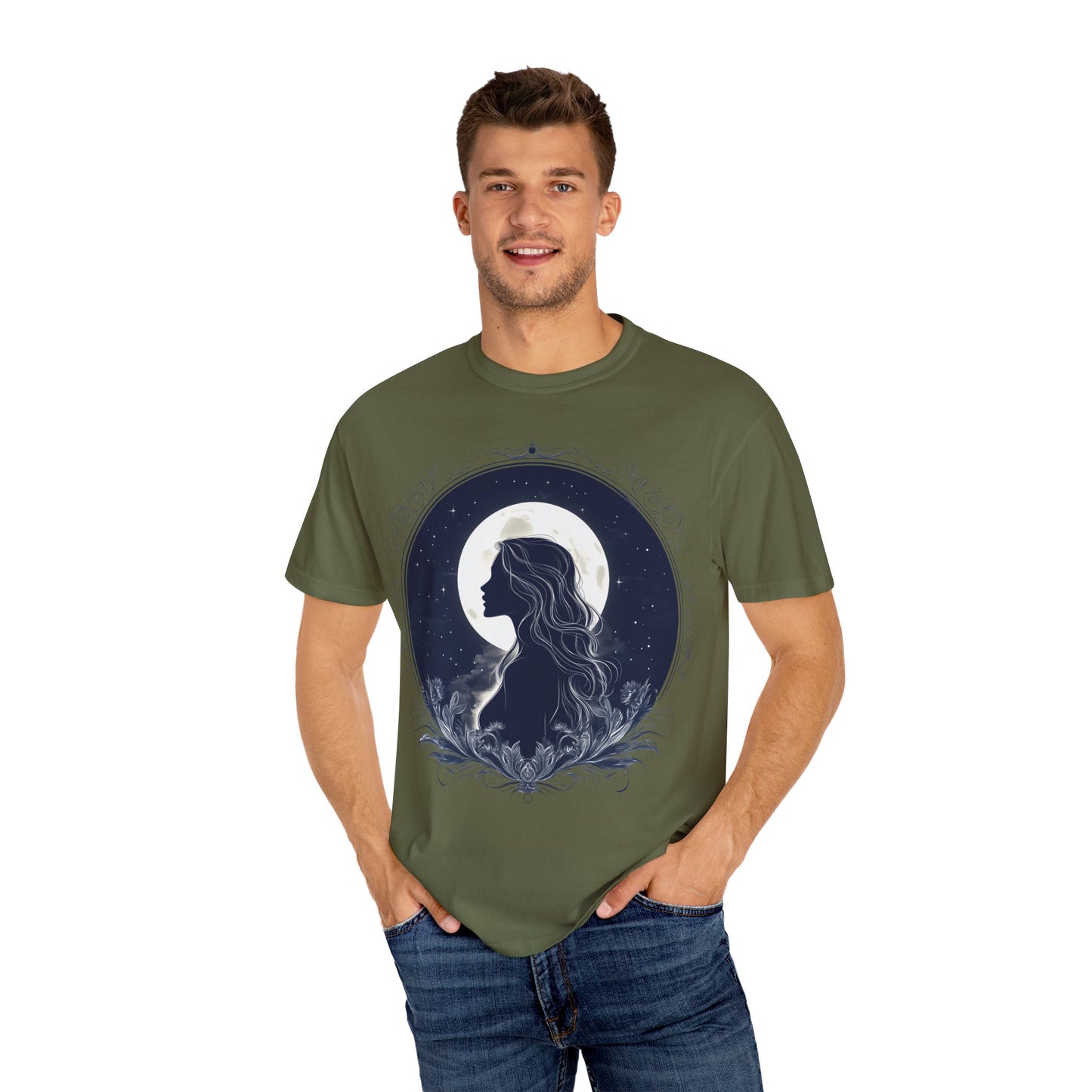 Moon Goddess Silhouette T-shirt