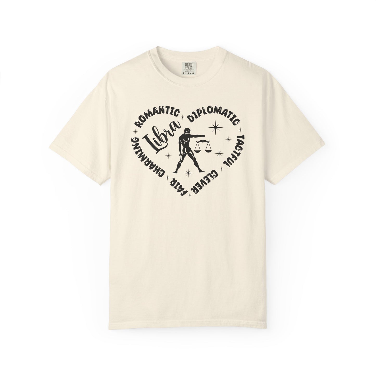 Libra Heart Zodiac Sign T-shirt