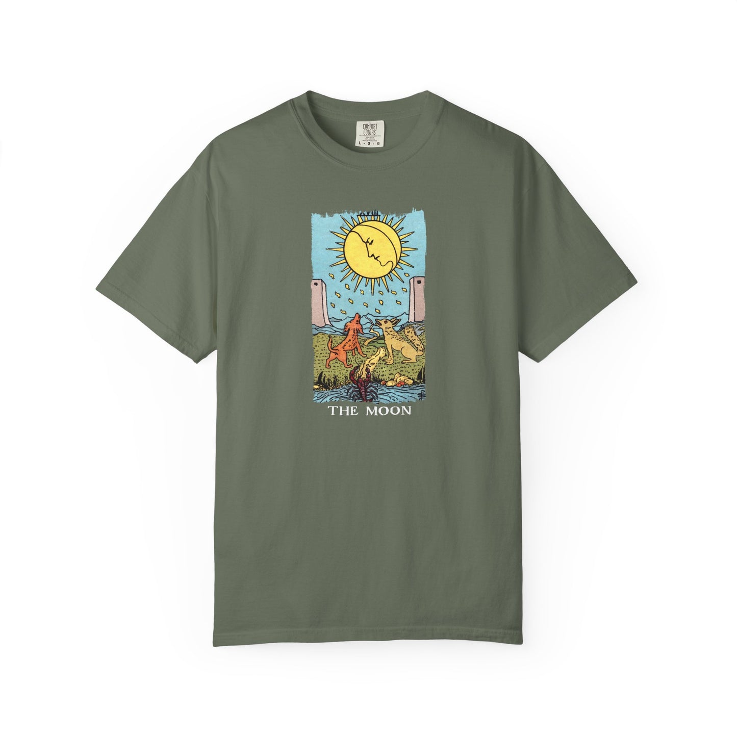 The Moon Tarot Card T-shirt