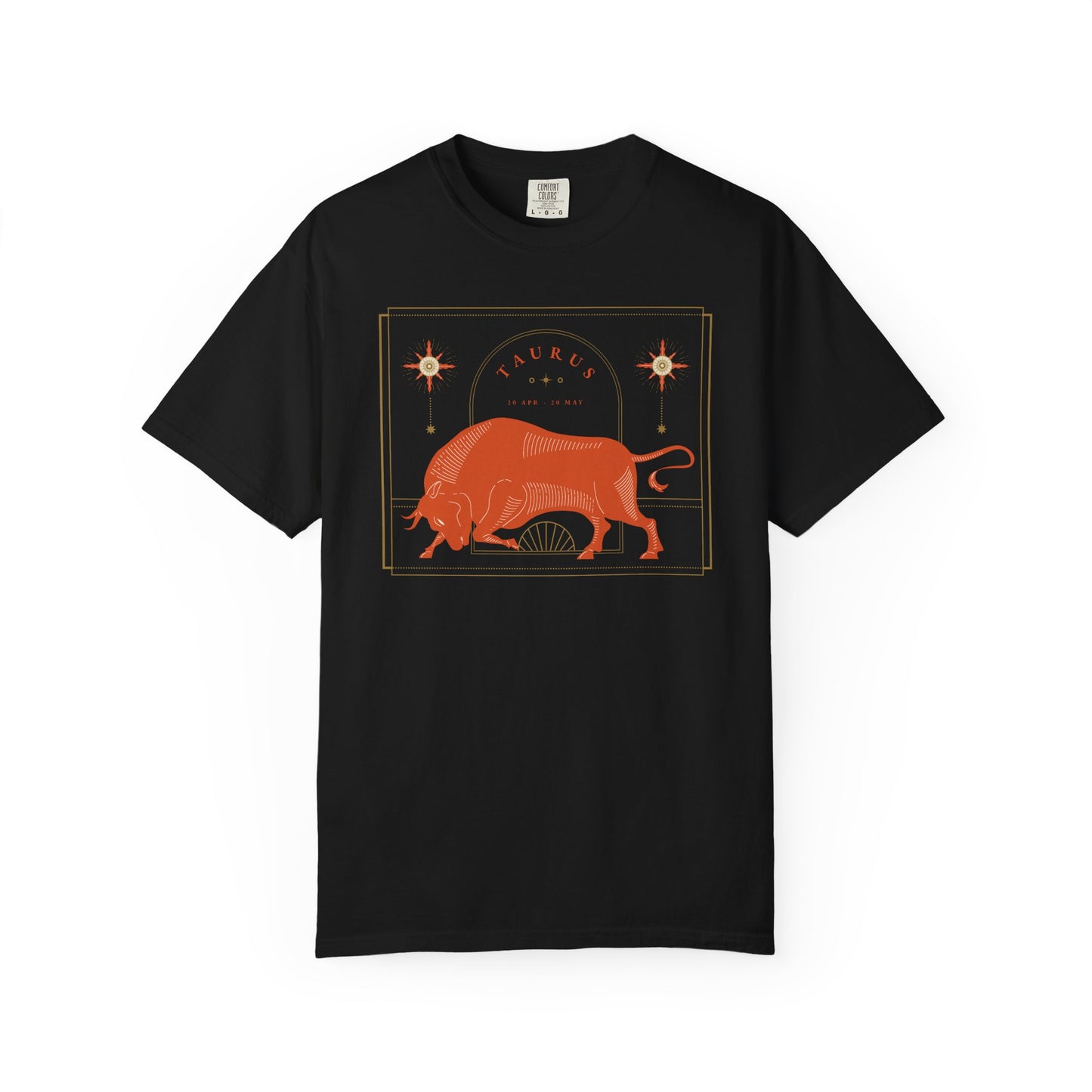 Taurus Modern Minimalist Zodiac Sign T-shirt