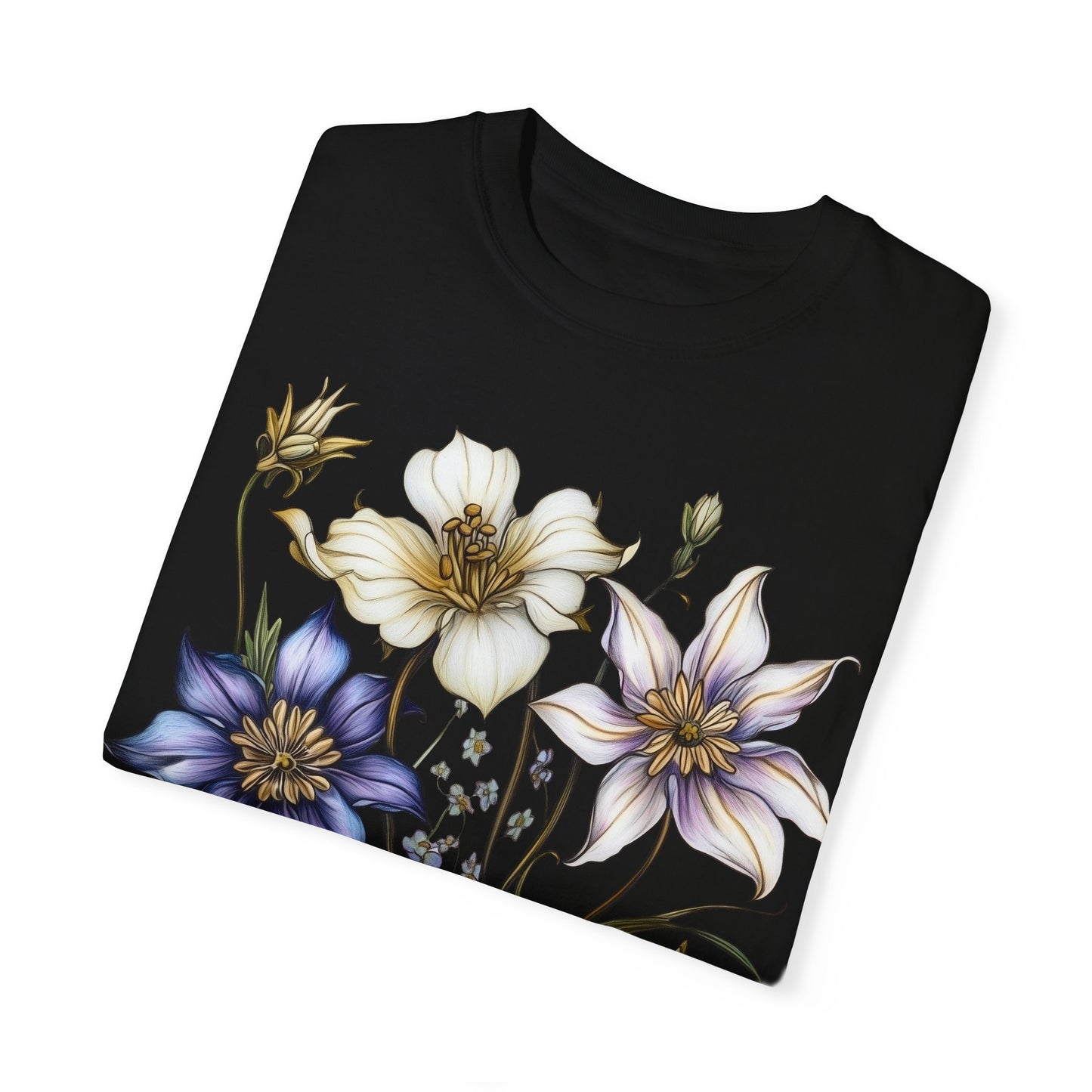 Purple and White Flowers T-shirt