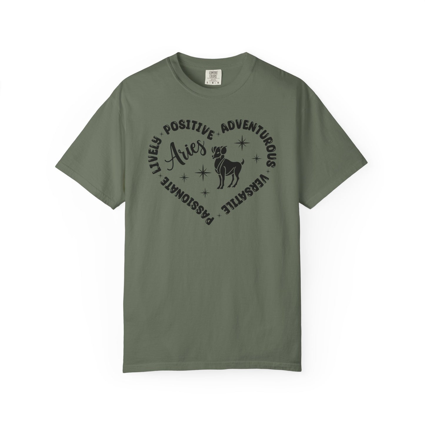 Aries Heart Zodiac Sign T-shirt
