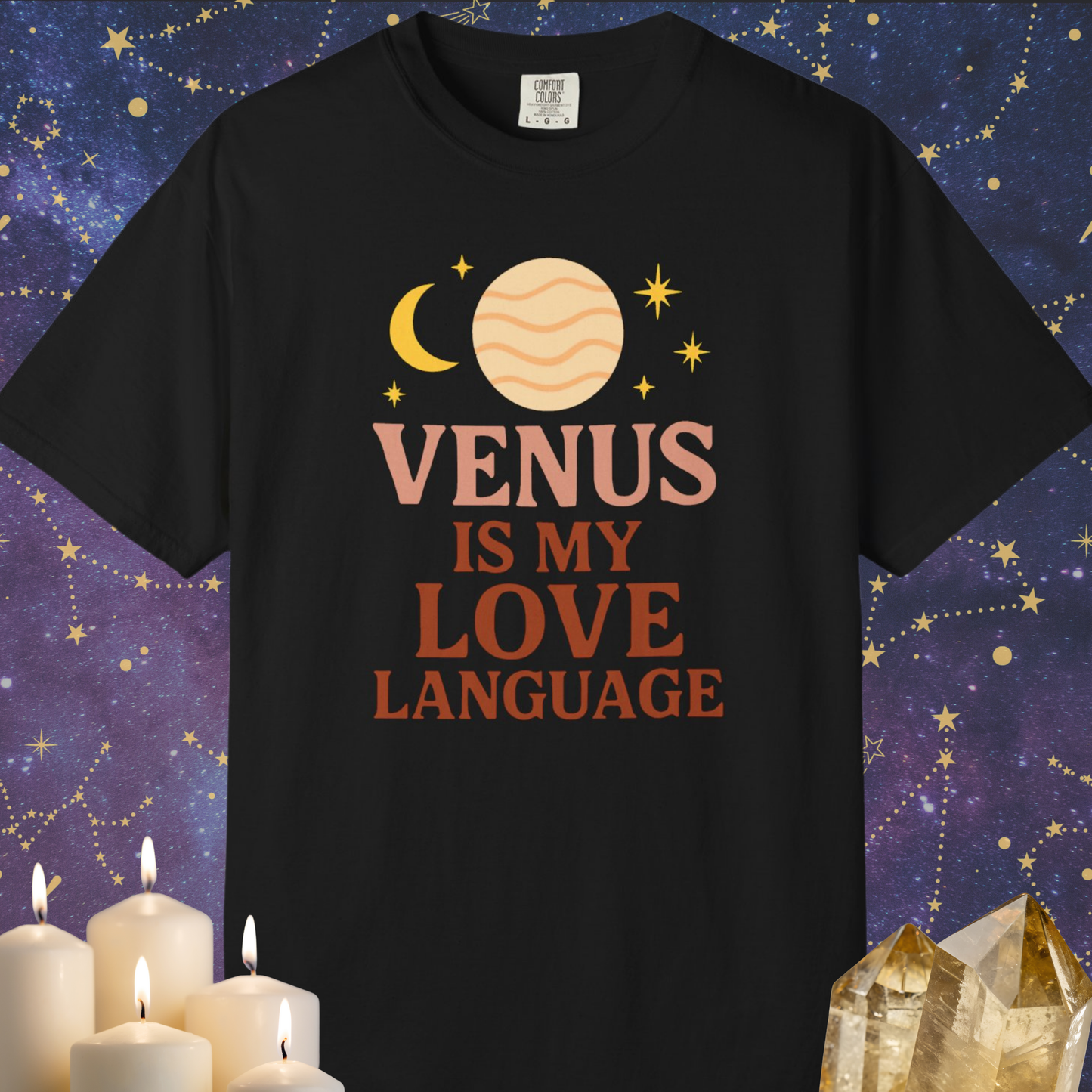Venus Is My Love Language T-shirt