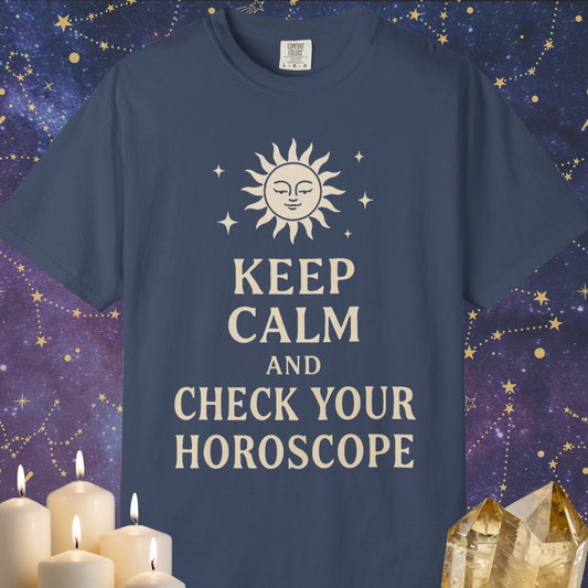 Keep Calm And Check Your Horoscope T-shirt