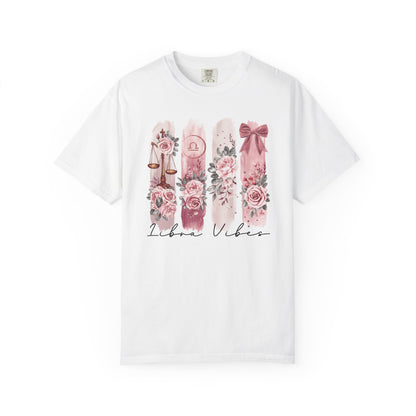 Libra Boho Watercolor Zodiac Sign T-shirt
