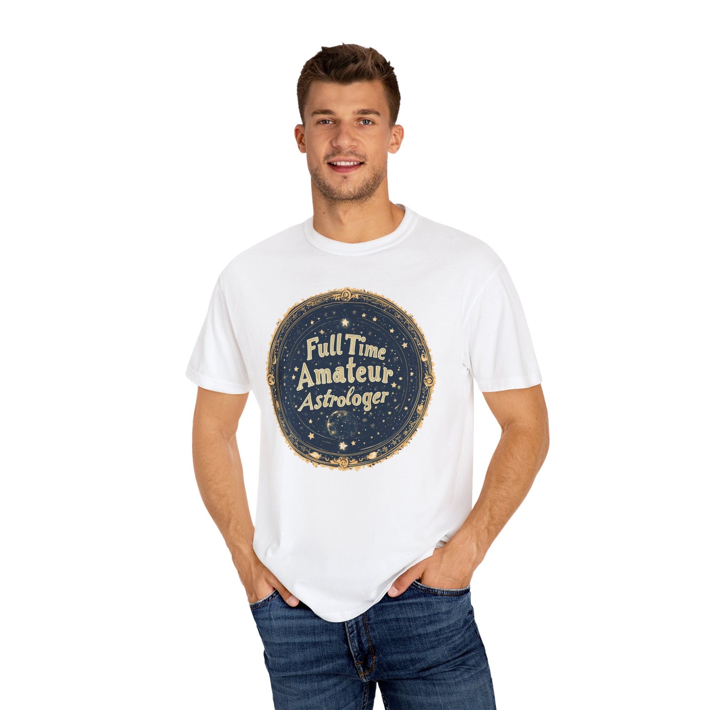 Starry Full Time Amateur Astrologer T-shirt