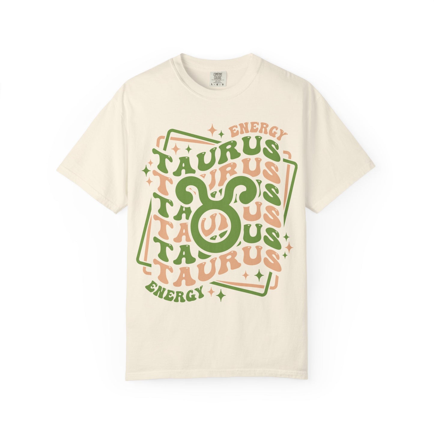 Taurus Retro-Psychedelic Zodiac Sign T-shirt