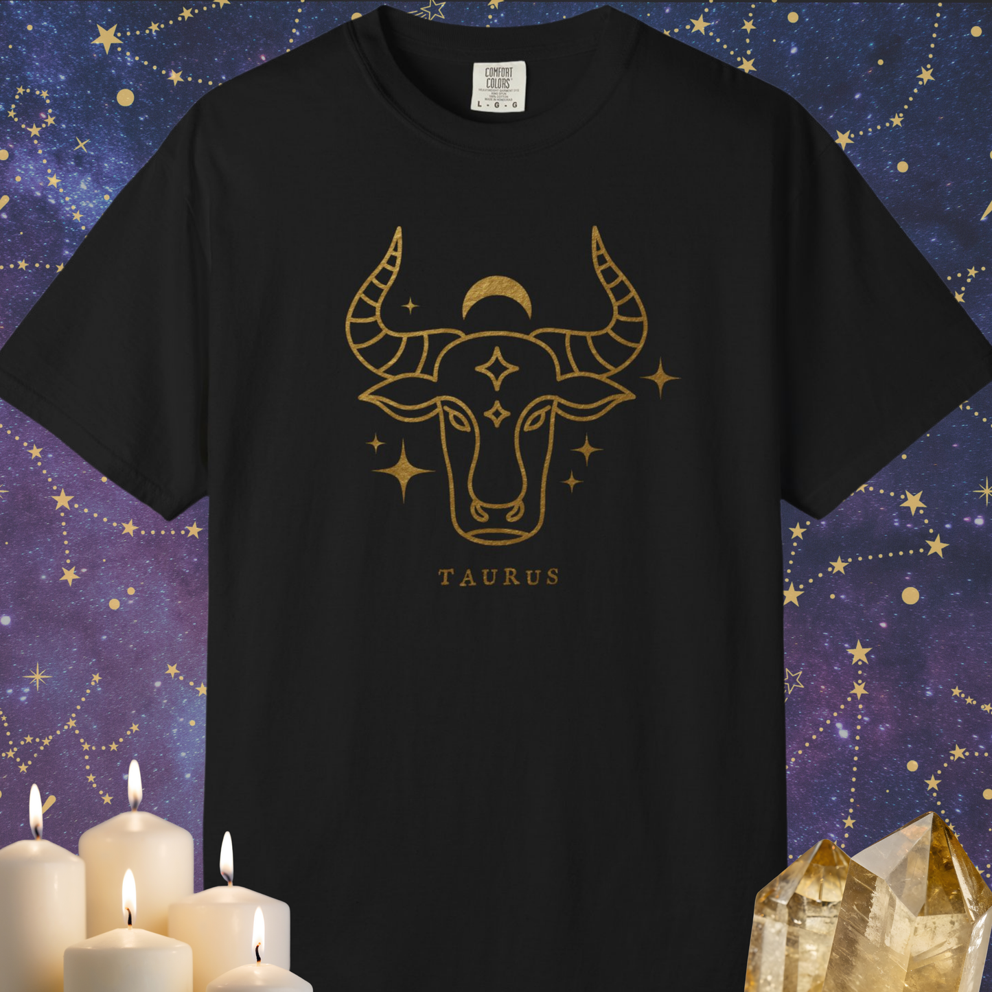 Taurus Celestial Zodiac Sign T-shirt