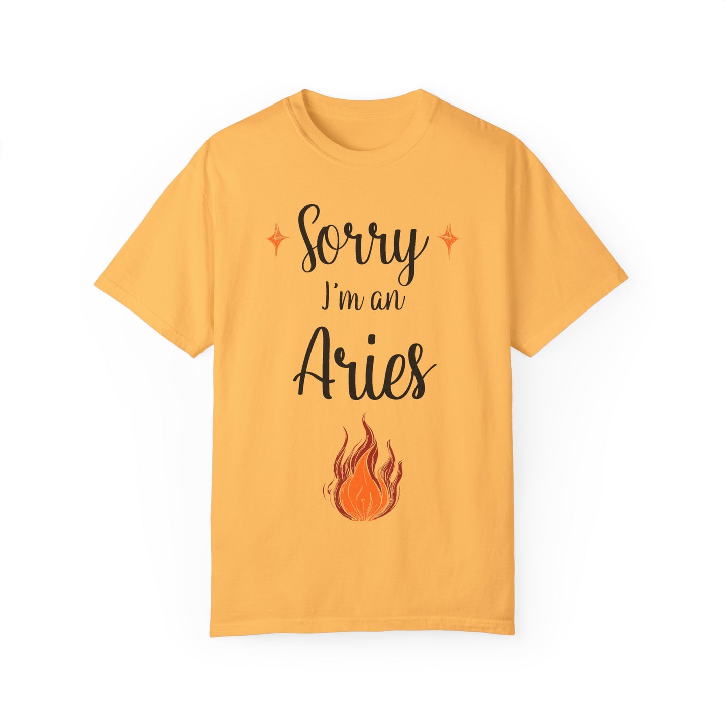 Sorry I'm an Aries T-shirt