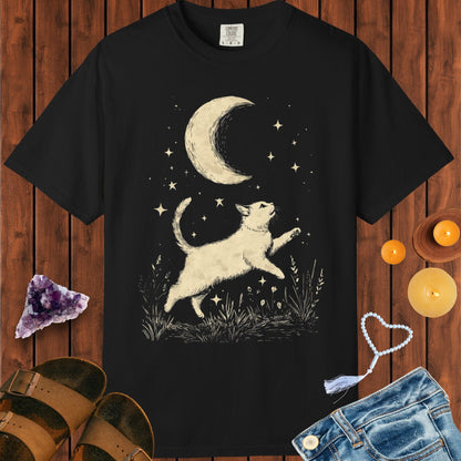 Cat Under the Moon T-shirt