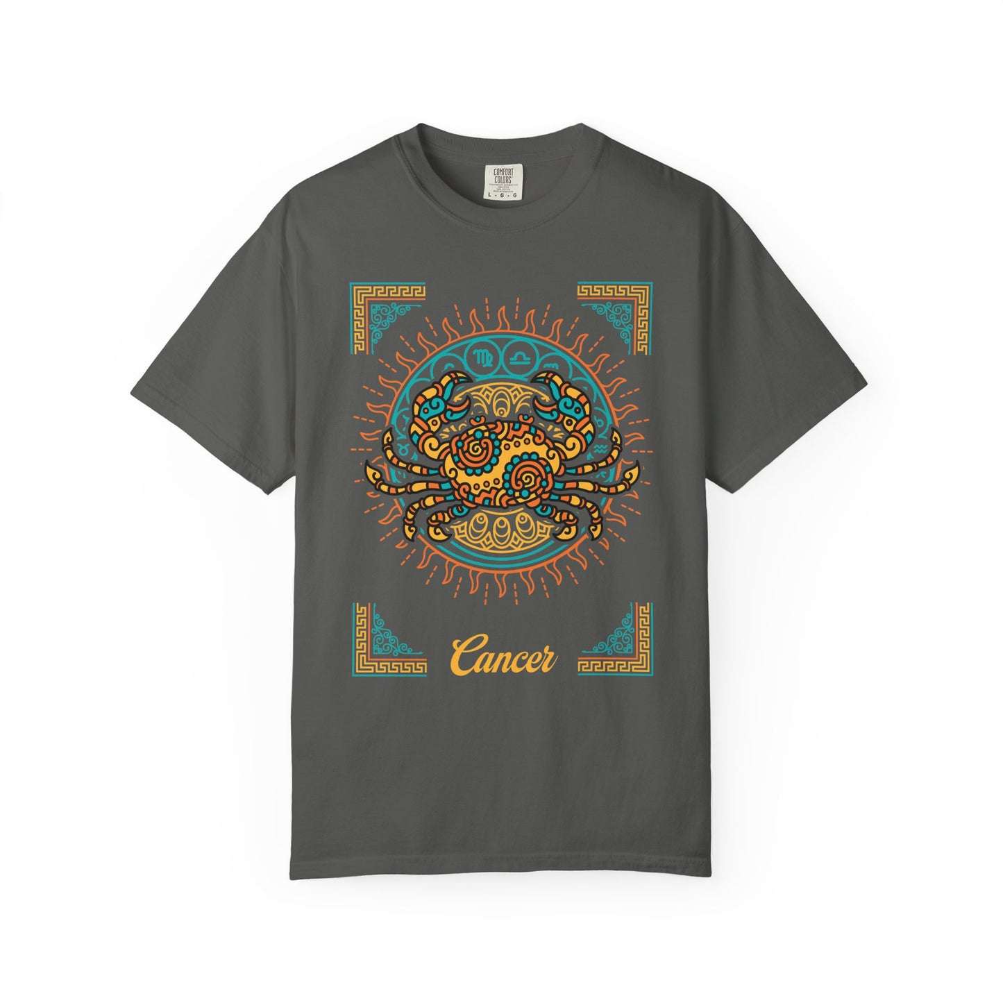 Cancer Neo-Mythological Zodiac Sign T-shirt