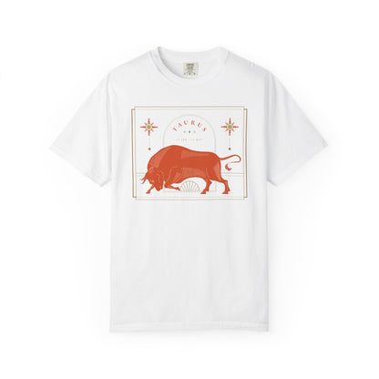 Taurus Modern Minimalist Zodiac Sign T-shirt