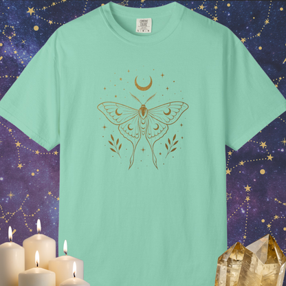 Gold Luna Moth T-shirt