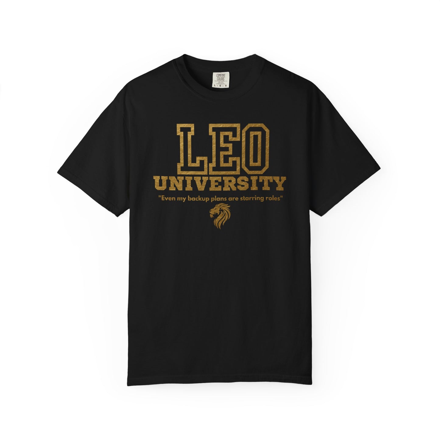 Leo University Zodiac Sign T-shirt