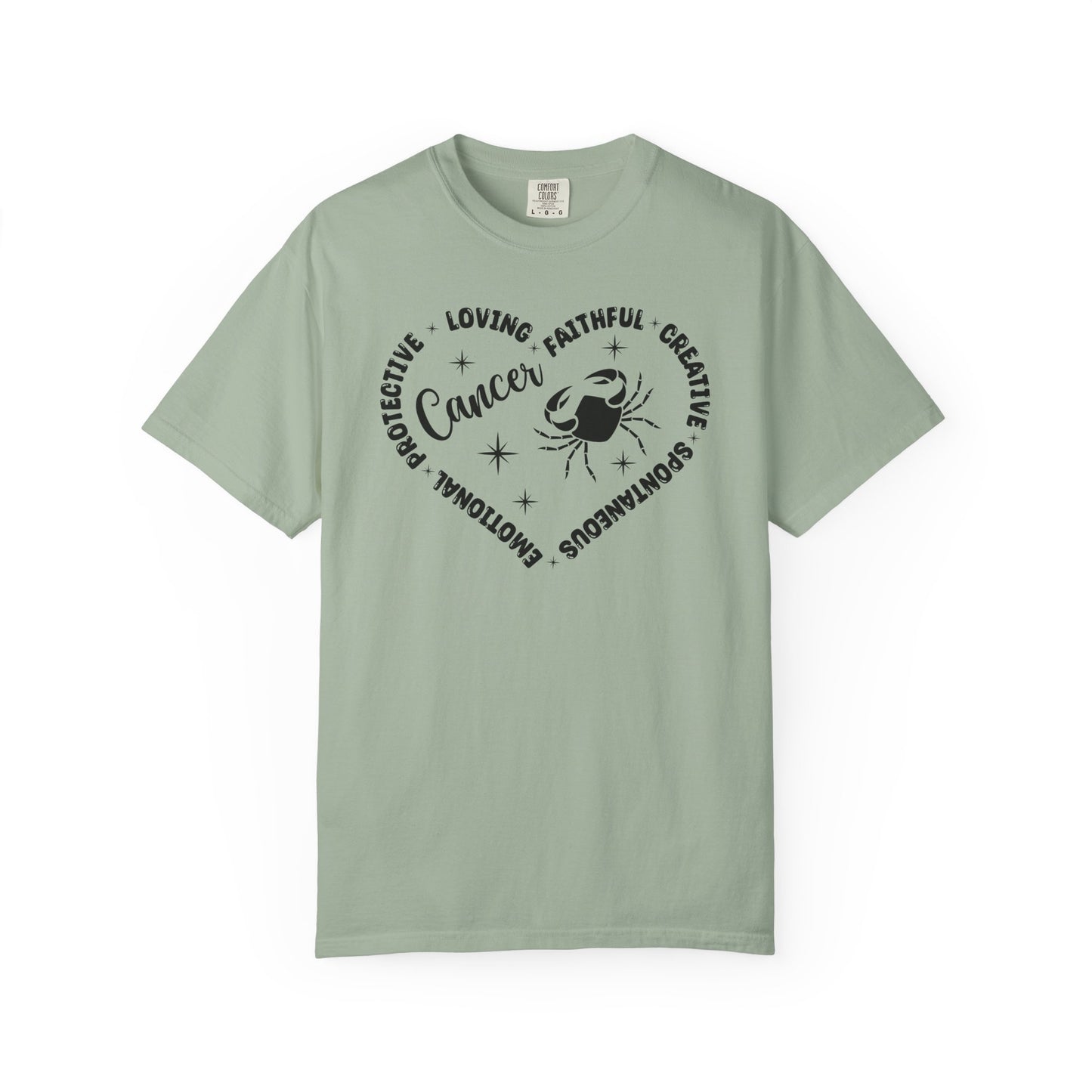 Cancer Heart Zodiac Sign T-shirt
