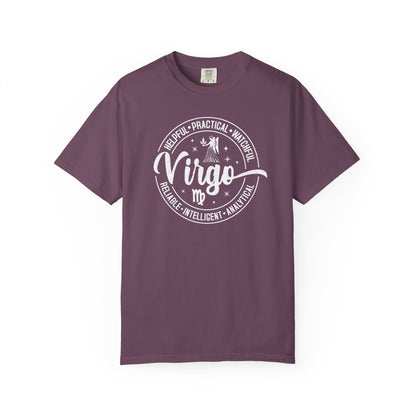 Virgo Vintage Zodiac Sign T-shirt