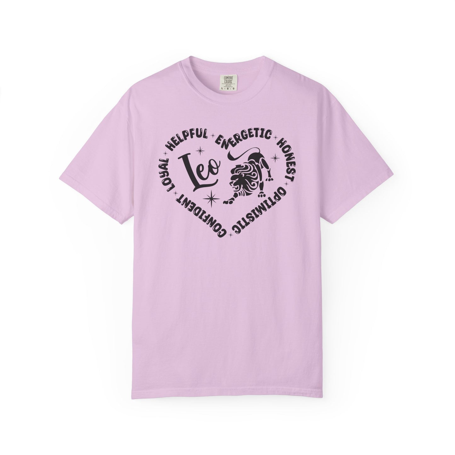 Leo Heart Zodiac Sign T-shirt