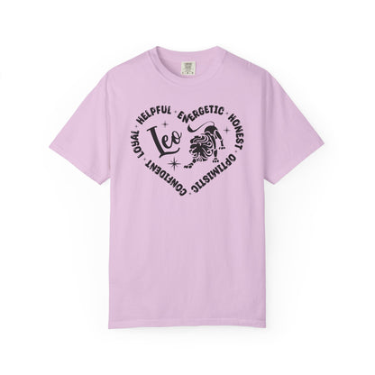 Leo Heart Zodiac Sign T-shirt