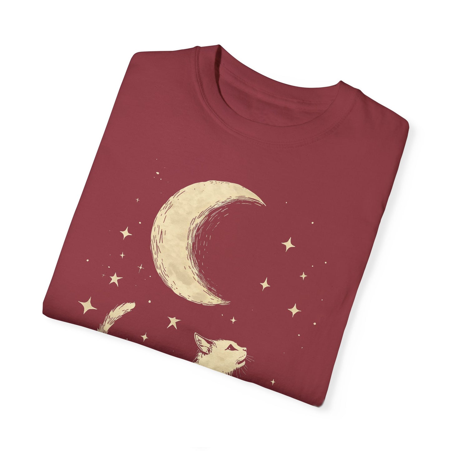 Cat And The Moon T-shirt