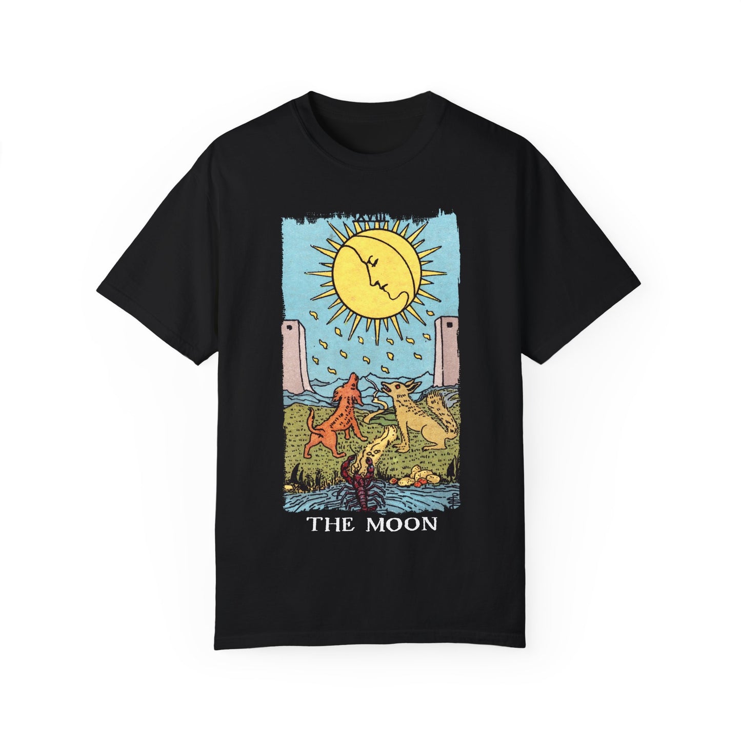 The Moon Tarot Card T-shirt