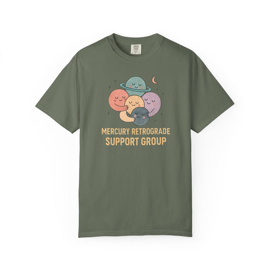 Mercury Retrograde Support Group T-shirt
