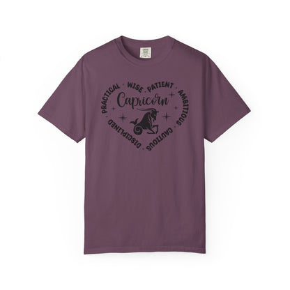 Capricorn Heart Zodiac Sign T-shirt