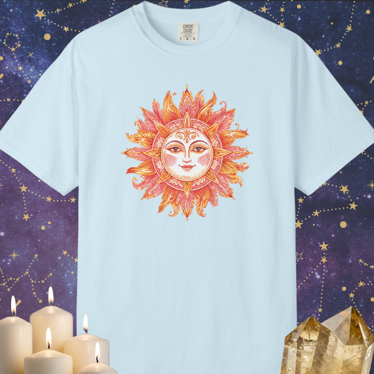 Sun Face Mandala T-shirt