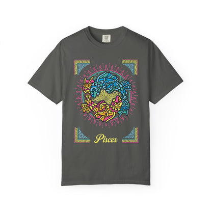 Pisces Neo-Mythological Zodiac Sign T-shirt