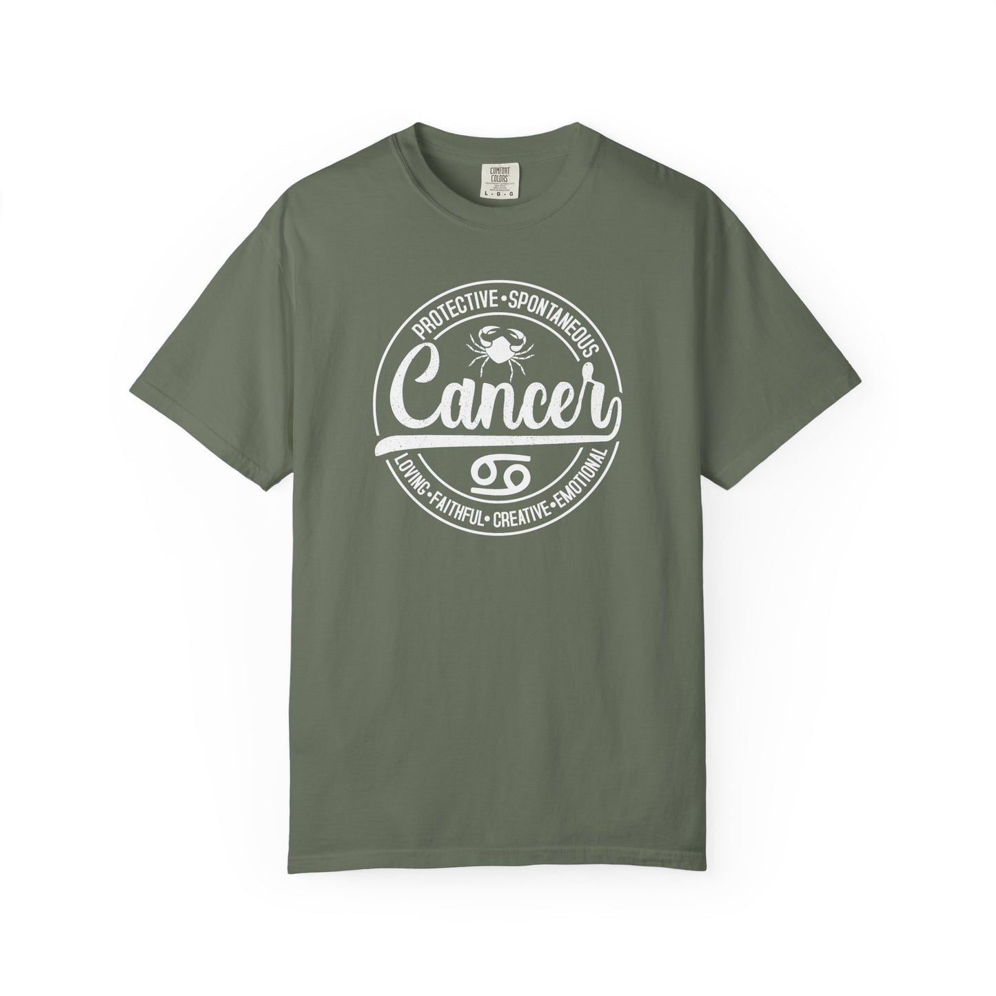 Cancer Vintage Zodiac Sign T-shirt