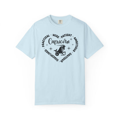 Capricorn Heart Zodiac Sign T-shirt