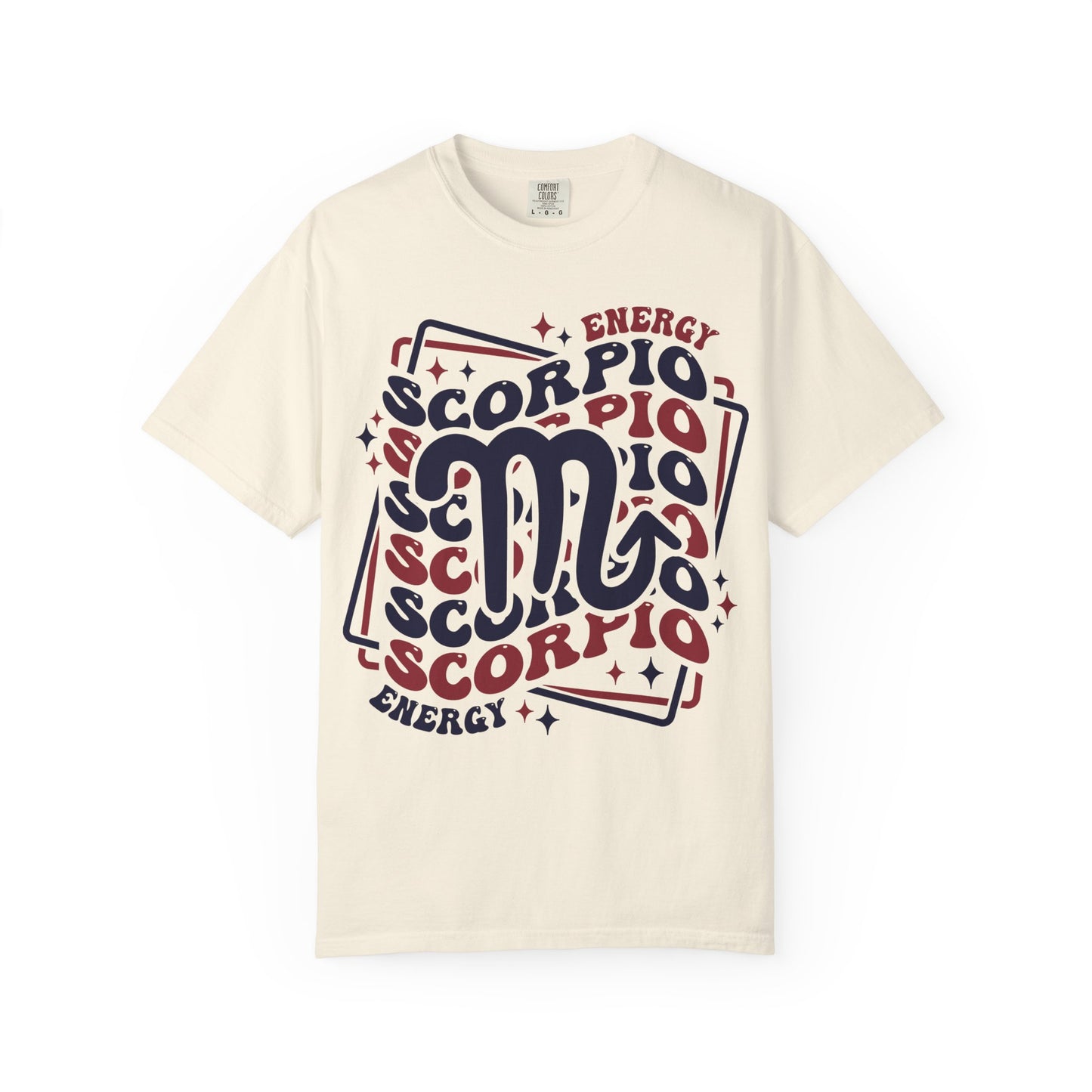 Scorpio Retro-Psychedelic Zodiac Sign T-shirt