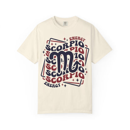 Scorpio Retro-Psychedelic Zodiac Sign T-shirt
