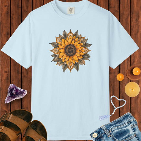 Sunflower Mandala T-shirt