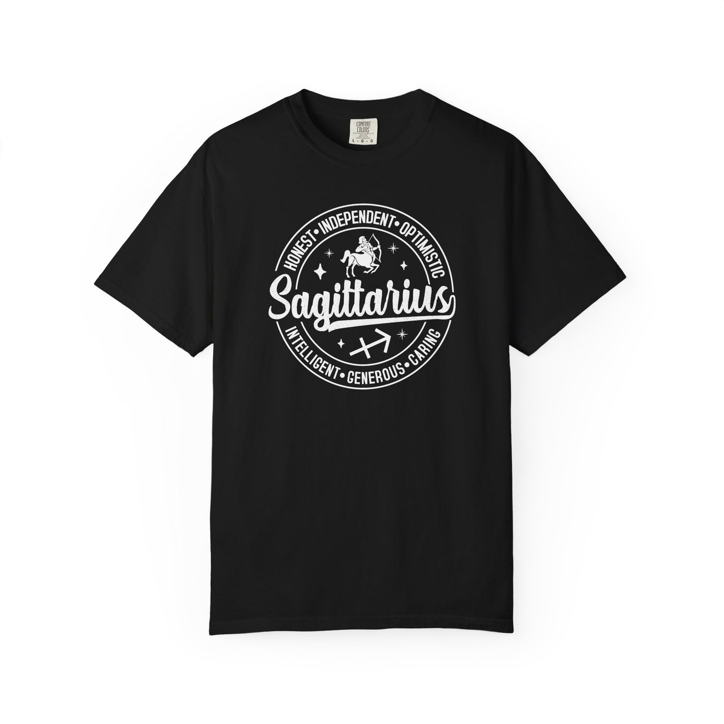 Sagittarius Vintage Zodiac Sign T-shirt