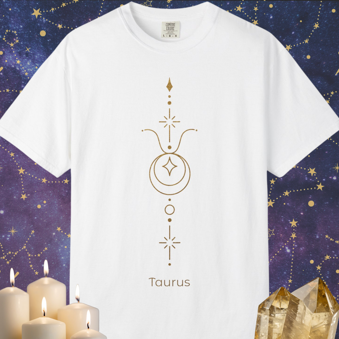 Taurus Celestial Symbol Zodiac Sign T-shirt