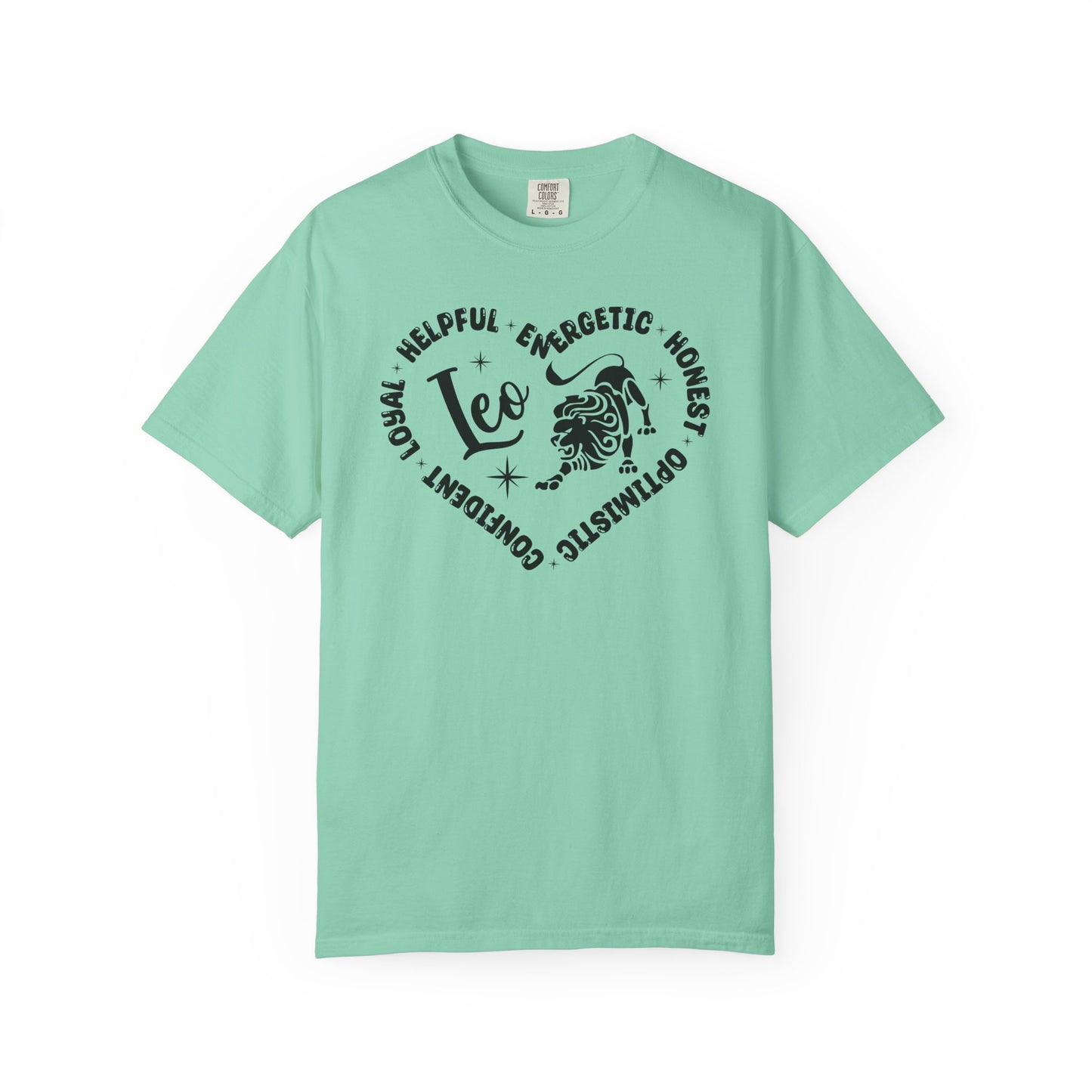 Leo Heart Zodiac Sign T-shirt