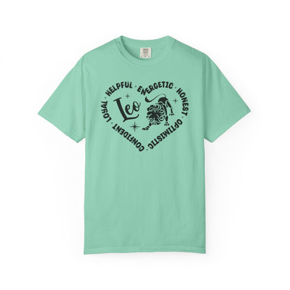 Leo Heart Zodiac Sign T-shirt