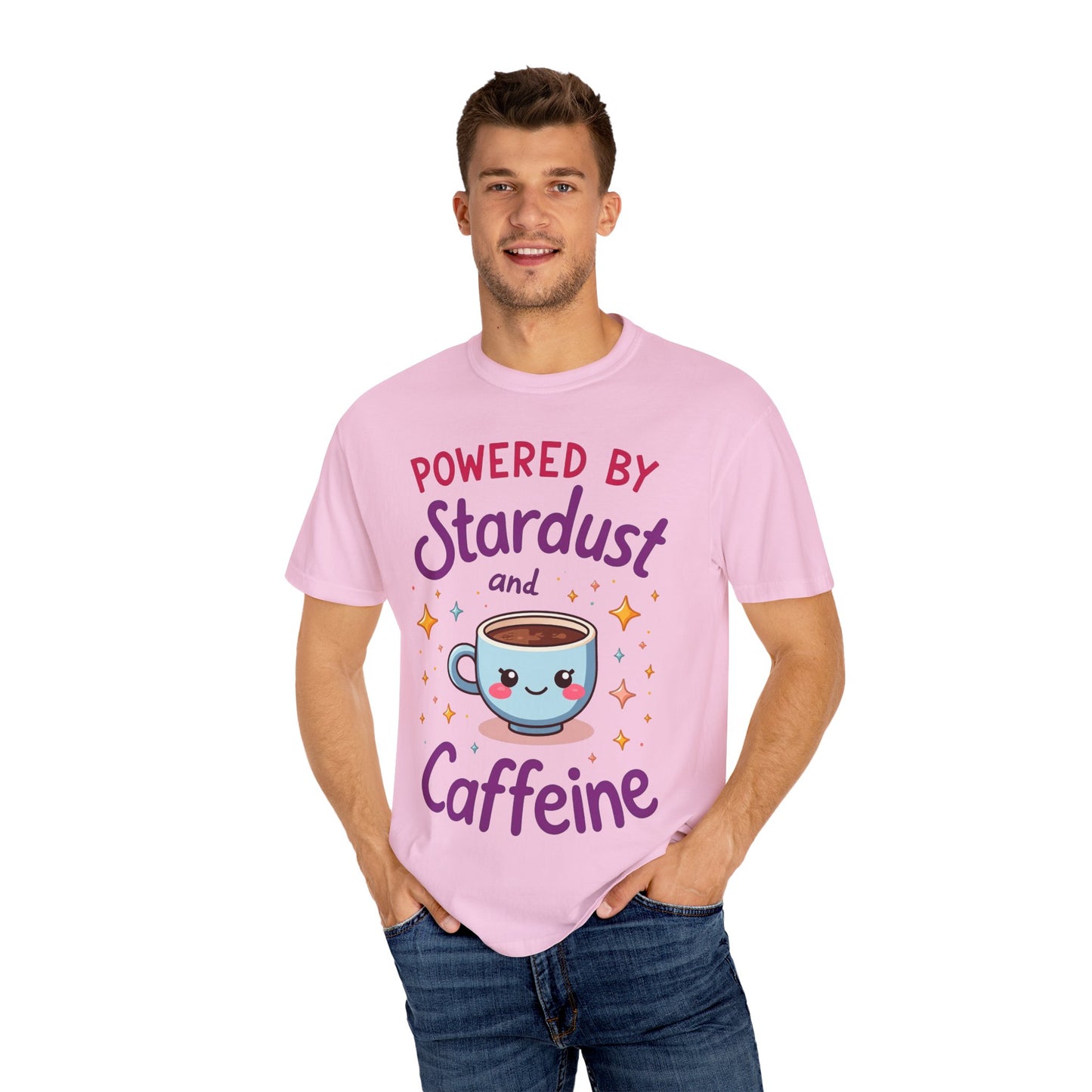 Powered by Stardust and Caffeine T-shirt