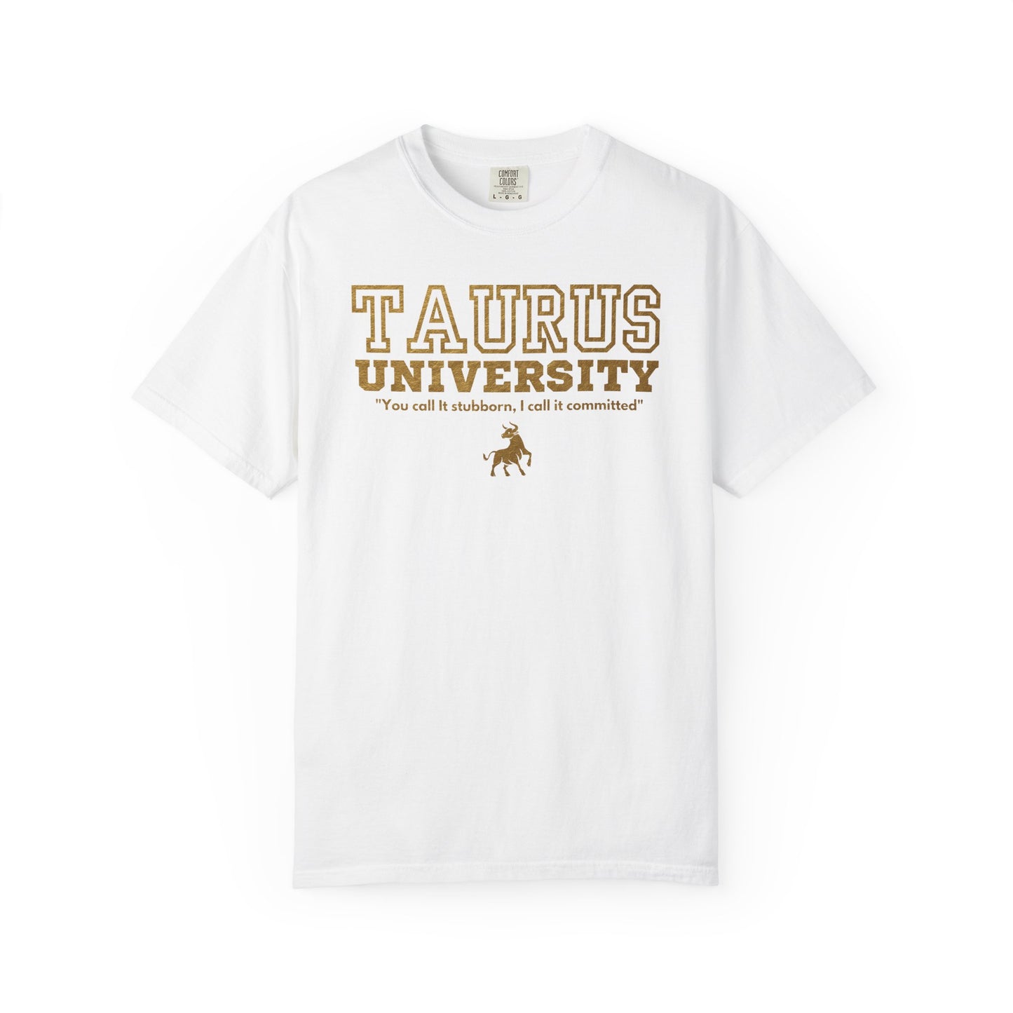 Taurus University Zodiac Sign T-shirt