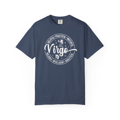 Virgo Vintage Zodiac Sign T-shirt