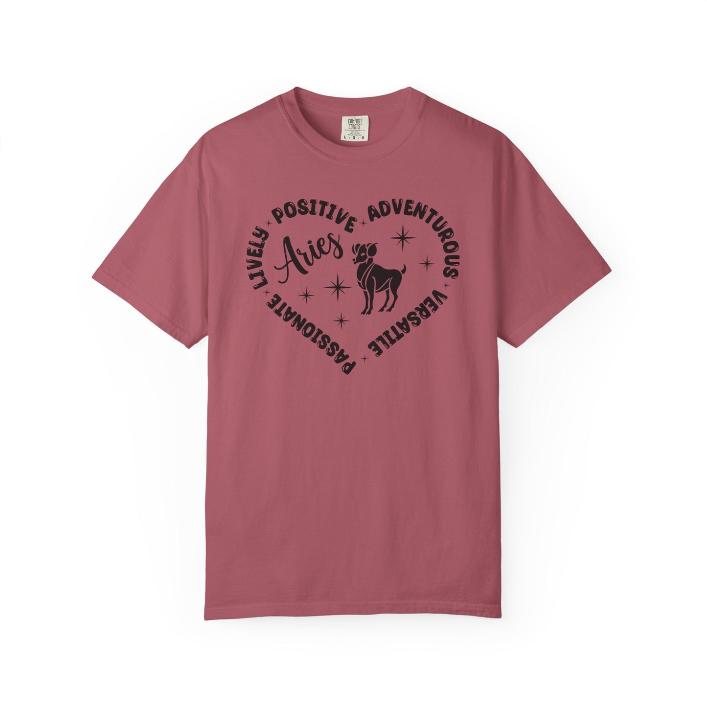 Aries Heart Zodiac Sign T-shirt