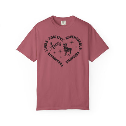 Aries Heart Zodiac Sign T-shirt
