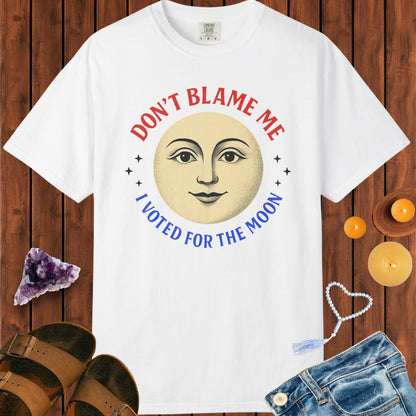 I Voted for the Moon T-shirt