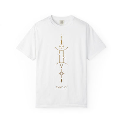 Gemini Celestial Symbol Zodiac Sign T-shirt