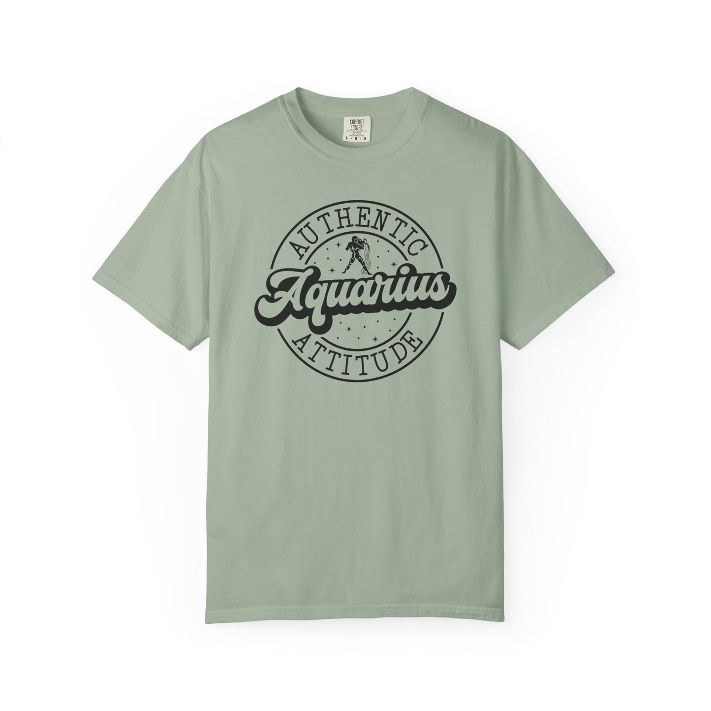 Aquarius Authentic Attitude Zodiac Sign T-shirt