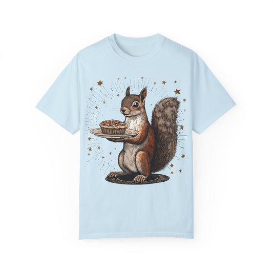 Squirrel Holding A Pie T-shirt